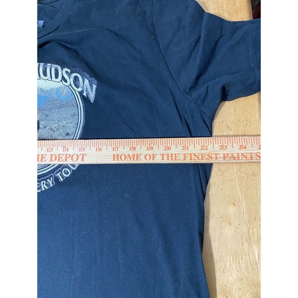 Harry Hudson Can Cowboys Cry Tour Black Concert Shirt Mens Size XXL 22.5pit2pit - Picture 6 of 7